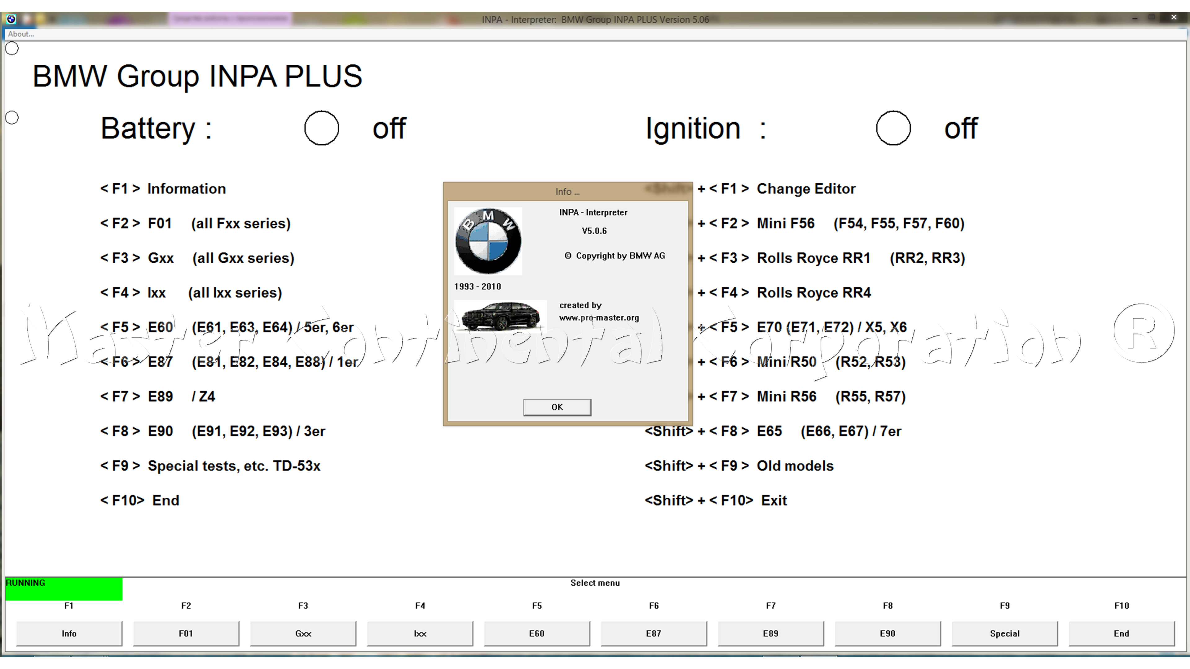 BMW BMW INPA PLUS 5.0.6, NCS Expert, BTC, WINKFP, EDIABAS ToolSet 32, NCS DUMMY BMW BMW INPA PLUS 5.0.6, NCS Expert, BTC, WINKFP, EDIABAS ToolSet 32, NCS DUMMY