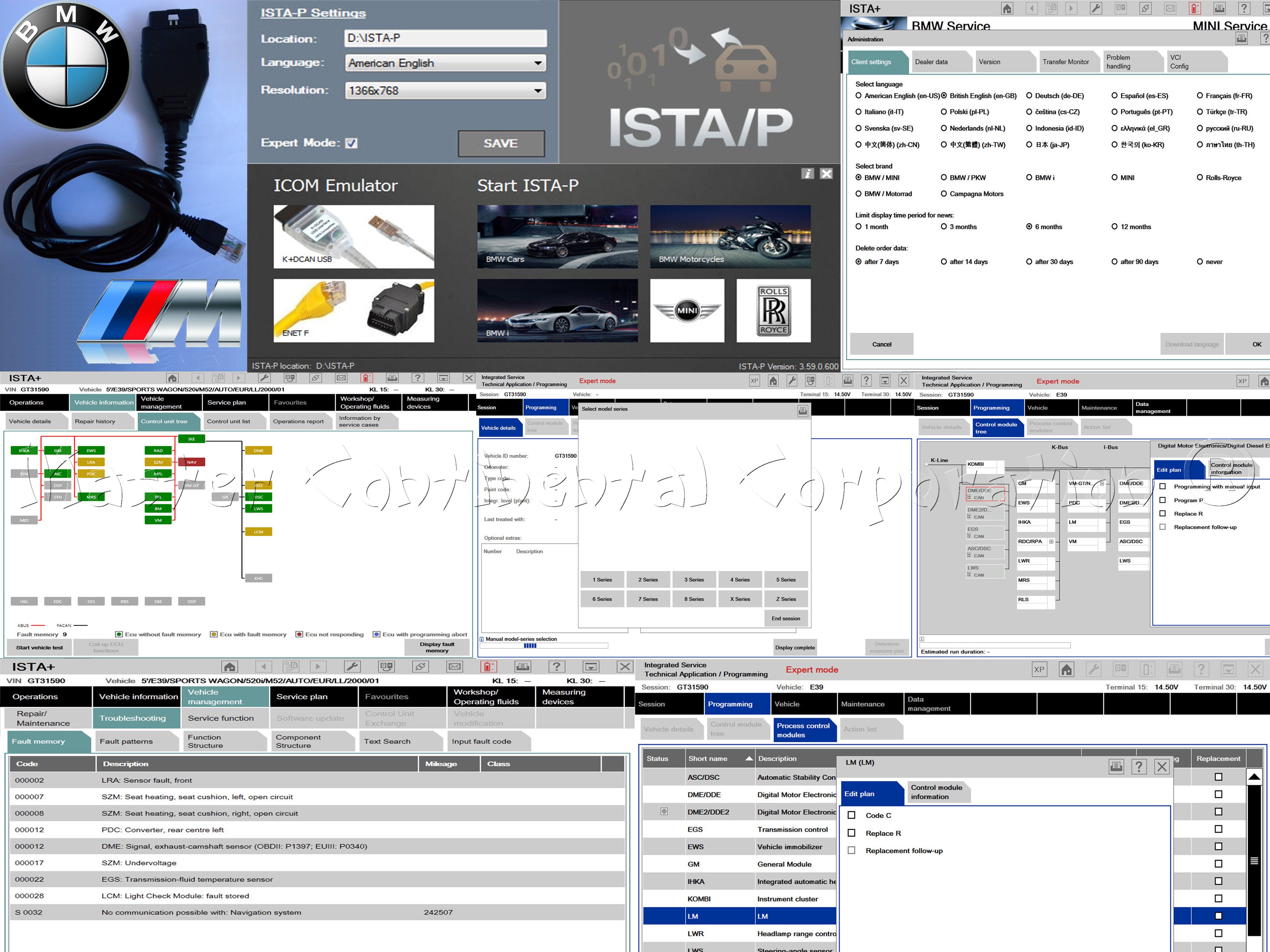 ista p vs ncs expert